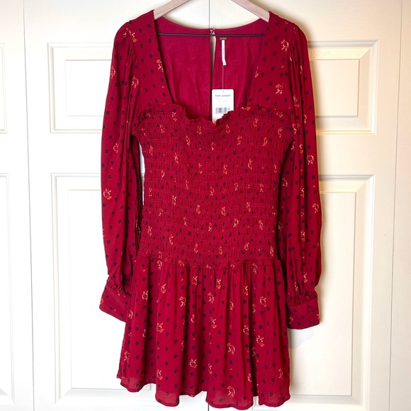 NWT Free People Two Faces Mini Dress - Picture 3 of 8